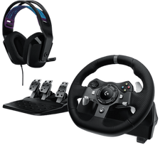 Gaming steering wheel Logitech G920 Driving Force Xbox With Logitech G335