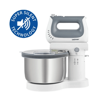 Zelmer ZHM2659 Super Silent Hand Mixer With Bowl, White/Steel