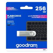 Goodram Pendrive, UNO3, UNO3-2560S0R11, 256GB, USB 3.2 Gen1, 60MB/s, 20MB/s, be duomenų šifravimo