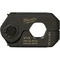 Milwaukee 4932500088 PRJ12/18-V15 sukamosios žandos, 15mm, V profilis, M12/M18, Viega Comap IBP Sanha