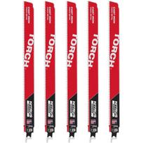 Milwaukee 48476553 stūmoklinio pjūklo diskai, 300mm, 10TPI, 5 vnt., karbido dantys, metalui