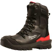 Milwaukee ArmourTred apsauginiai batai 4932493773, 39 dydis, S7S, juodi, platūs, aukšti, raišteliai, oda, guma, 300°C