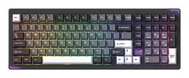 Akko Gem 02 VIA klaviatūra 6978414650828, 102 klavišai, QWERTY, ANSI, mechaninė, RGB LED, USB+RF+BT 5.0, 8000mAh, 1000Hz, 2.4GHz