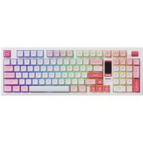 Akko 5098B 6925758630924 mechaninė klaviatūra, 100%, QWERTY, RGB, 1.47" TFT, 8000mAh, BT 5.0, 2.4GHz, USB-C