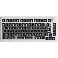 Akko 5075B belaidė žaidimų klaviatūra, 6925758632928, 75%, Bluetooth/USB/2.4GHz, karšto keitimo, Gasket Mount, QMK/VIA, RGB