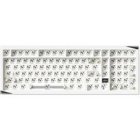 Akko Mineral 02 VIA DIY rinkinys, 405mm, 142mm, 47mm, 2460g, aliuminis, baltas, QWERTY, 8000mAh, USB+RF+BT, RGB
