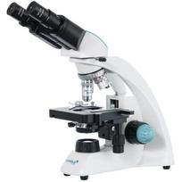 Levenhuk 500B binokulinis mikroskopas L75425, 40x-1000x, 110-220V, metalinis korpusas, halogeninis apšvietimas