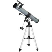 Levenhuk Blitz 76 PLUS Teleskopas L77104, 76mm, 900mm, f/9, 152x, 9", 11.5m, 0.965", 2x Barlow, 6x30, EQ2, aliuminio trikojis