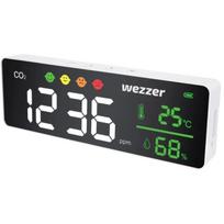 Levenhuk Wezzer Air MC50 LL_81400 oro kokybės matuoklis, CO₂ 400–5000 ppm, -10...+50 °C, LCD, ABS, belaidis