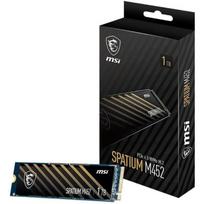 MSI SPATIUM M452 S78-440L970-P83, 1000GB, M.2 2280, PCIe 4.0 x4, NVMe 1.4, 3600/3100MB/s, 300 TBW, 3D NAND, Phison E29T