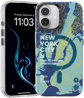 Benks Magnetic City New York dėklas skirtas iPhone 16 Plus