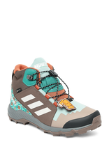 Adidas Terrex - Terrex Mid Gtx Minecraft K - Žieminiai batai su raišteliais - Ruda