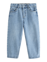 Lindex - Baggy Jeans With Regular Waist - Laisvi džinsai - Mėlyna