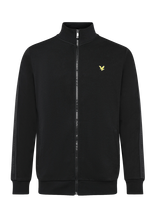 Lyle & Scott Sport - Jacquard Tape Track Top - Treniruočių striukė - Juoda