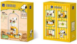 Pantasy Snoopy Coffee Time Construction Set