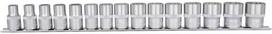 Dvylikakampių galvučių komplektas 1/2" 10-24mm 15pcs, KS Tools