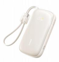 Nešiojamas įkroviklis (Power bank) Baseus EnerFill FC21 Qpow 3 Ultra, 20000 mAh, 22.5 W, smėlio sp.