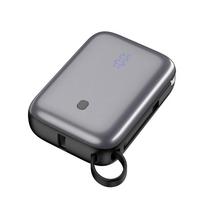 Nešiojamas įkroviklis (Power bank) Platinet PMPB1020C, 10000 mAh, 20 W, juoda sp.