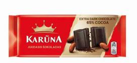 Šokoladas KARŪNA, 65% kakavos, 80 g NEW, CHHKRN450_16320