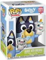 FUNKO POP! Vinilinė figūrėlė: Bluey - Bandit with Unicorse, 9 cm