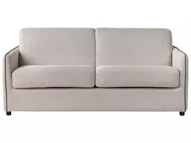 Dvivietė išskleidžiama sofa ISHOJ, šviesiai smėlio spalvos