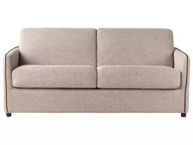 Dvivietė sofa lova ISHOJ šviesiai ruda