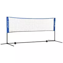 Sulankstomas teniso tinklas, reguliuojamo aukščio 103/120/155H cm