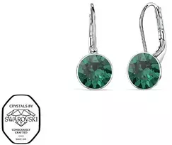 Crystalp Swarovski krištolo lašo formos auskarai Diana 4119.EME.E