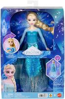 Lėlė Mattel Frozen Light Up Singing Elsa JNB97, 30 cm, mėlyna sp.