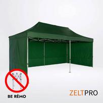 Prekybinės palapinės stogas ir sienos (4 vnt.) komplektas  3x6 Žalia  Zeltpro TITAN