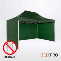 Prekybinės palapinės stogas ir sienos (4 vnt.) komplektas 3x2 Žalia Zeltpro PROFRAME