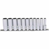 3/8" CHROME+ šešiakampių galvučių komplektas  11 vnt 8-19mm, KS Tools