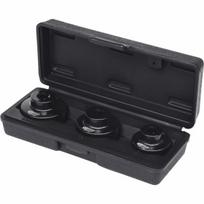 Galvučių tepalo filtrui komplektas 3/8" 3-vnt, KS Tools