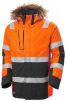 Žieminė striukė Alna 2.0 Parka, HI-VIS, CL3, oranžinė/juoda S, Helly Hansen Workwear