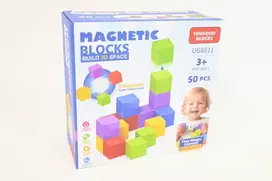 BIGTOYS Magnetiniai kaladėlės 50 vnt. BKLO3476 93476