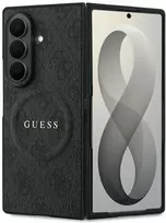 Guess PU Leather 4G Magnetic dėklas Samsung Galaxy Z Fold 8 Ultra juodos spalvos