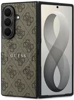 Guess PU Leather 4G Magnetic dėklas Samsung Galaxy Z Fold 8 Ultra rudos spalvos