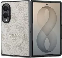 Cg Mobile Sas Guess HC Magnetic 4G PU CLASSIC dėklas, skirtas Samsung Galaxy Z Fold 8, rožinis