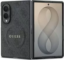Cg Mobile Sas Guess HC Magnetic 4G PU CLASSIC dėklas, skirtas Samsung Galaxy Z Fold 8, juodas