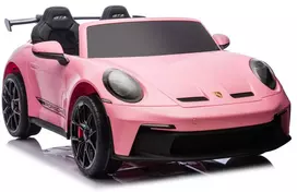 Lean Cars Vaikiškas elektromobilis Porsche GT3, rožinis, 24 V
