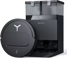 „Ecovacs“ robotinis dulkių siurblys | DEEBOT T50 OMNI Gen3 | Veikimo laikas (maks.) 210 min. | Drėgnas ir sausas valymas | 5200 mAh | Juodas | 25000 Pa