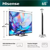 Televizorius 65" Hisense 65A7S (2026)