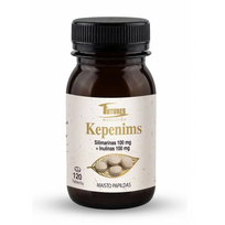 Liver Food Supplement Maisto papildai kepenims - silimarinas + inulinas 120 vnt.