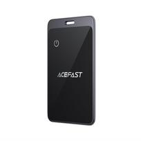 Acefast S3 Bluetooth lokatorius kortelės formos, suderinamas su Apple Find My - pilka spalva