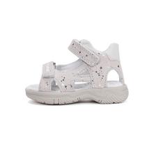 Šviesiai pilkos basutės 31-36 d. G103-61935FL. D.D.Step (Vengrija). Batai vaikams