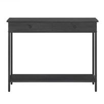 Konsolinis stalas, 30x80x100 cm, antracito spalvos