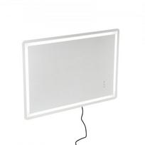 Vonios veidrodis, 70x100x2.6 cm, LED, su apsauga nuo rasojimo, kabinamas ant sienos
