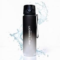 Sportinė vandens gertuvė be BPA Peterson, juoda / balta, 1000 ml
