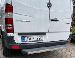 Mercedes Sprinter W906 CHROME LIST Galinis bamperis