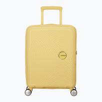 American Tourister Soundbox 41 l pastelinės geltonos spalvos kelioninis dėklas